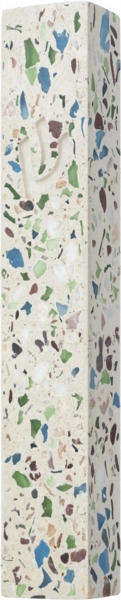 Mezuzah Cement Terrazzo and Marble 12 cm